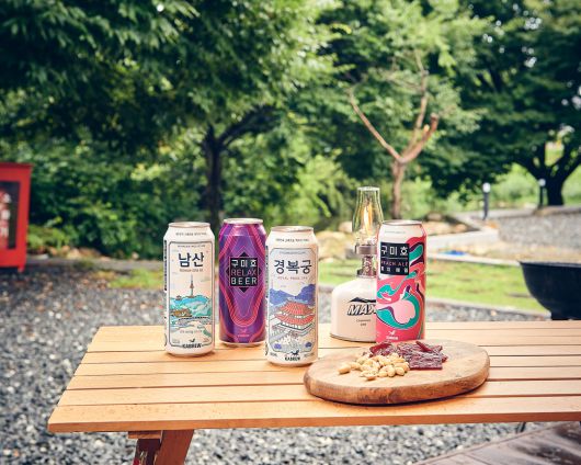 카브루 캔맥주 연출컷 [제공=카브루]