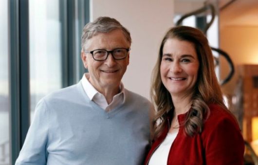 마이크로소프트 설립자 빌 게이츠와 부인 멀린다 [AP]
