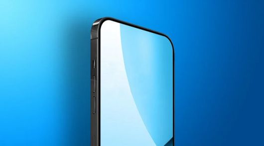 상단이 움푹 파인 모양의 ‘노치’ 디자인이 사라진 아이폰 예상 이미지. [맥루머 캡처]