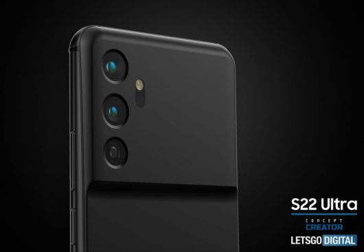 갤럭시S22 예상 이미지 [출처=렛츠고디지털(https://nl.letsgodigital.org/smartphones/samsung-unpacked-2022-galaxy-s22-ultra/)]