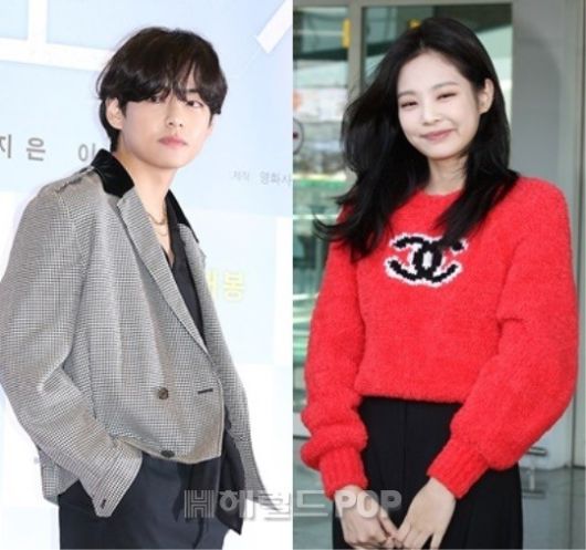 뷔, 제니/사진=헤럴드POP DB