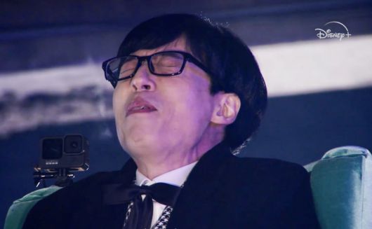 8일 공개된 디즈니플러스 한국 오리지널 콘텐츠 '더 존:버텨야 산다' 속 방송인 유재석. [공식 영상 갈무리]