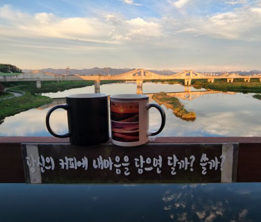 신비의 비비정예술열차 머그컵