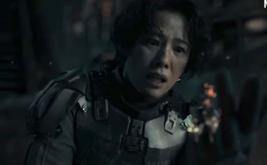 넷플릭스 한국 오리지널 콘텐츠 영화 ‘정이’의 한 장면. [공식 유튜브 캡처]