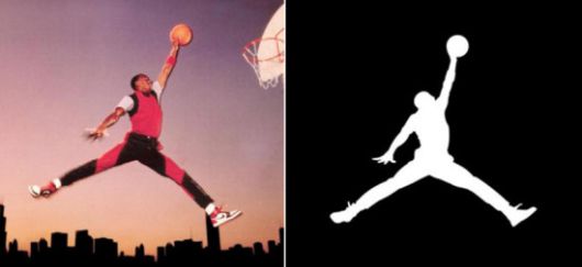 마이클 조던의 슛포즈는 나이키 '에어조던' 점프맨의 로고로 재탄생한다. [나이키]