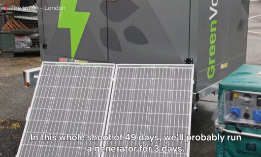 넷플릭스의 탄소배출 절감 등에 대한 노력을 담은 영상 속 한 장면. [공식 유튜브 캡처]