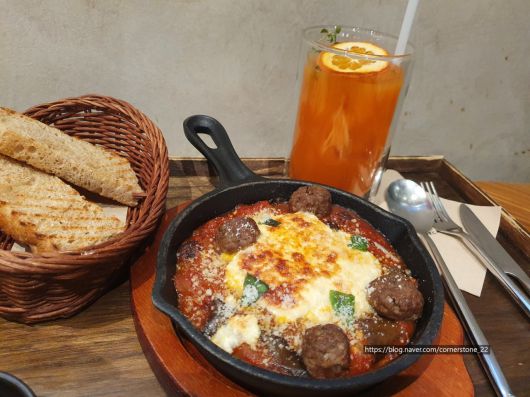 브런치카페 뉴오리진에서 판매 하는 브런치 메뉴. [네이버 블로그 캡쳐]