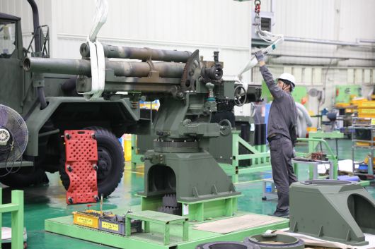 풍익은 우리 군이 지난 50여년 동안 운용해 온 M101 계열 105㎜ 포신을 활용해 제작한다.[한화에어로스페이스 제공]