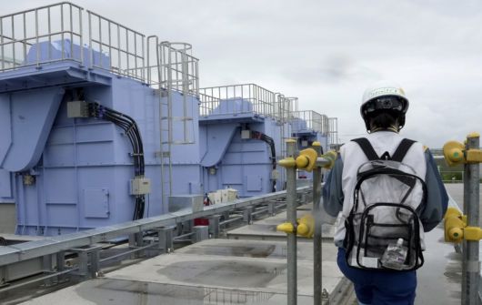 후쿠시마 제1원자력발전소 오염수 방류 설비 [EPA 연합]