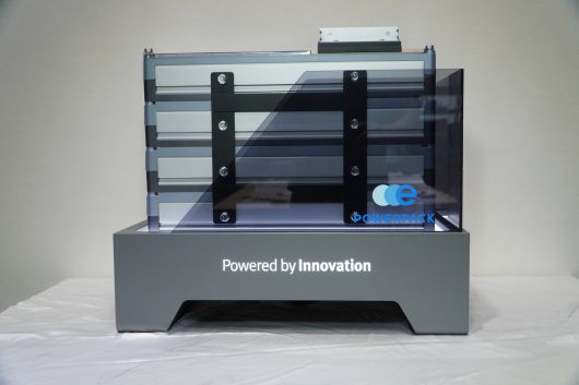 HD현대인프라코어가 자체 개발한 배터리팩 [HD현대인프라코어 제공]