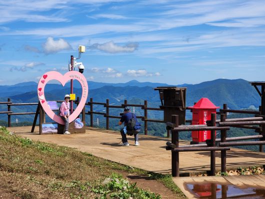 민둥산 정상 전망대