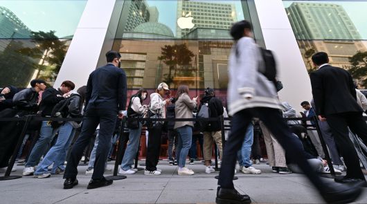 서울 중구 명동 애플스토어. [사진=임세준 기자]