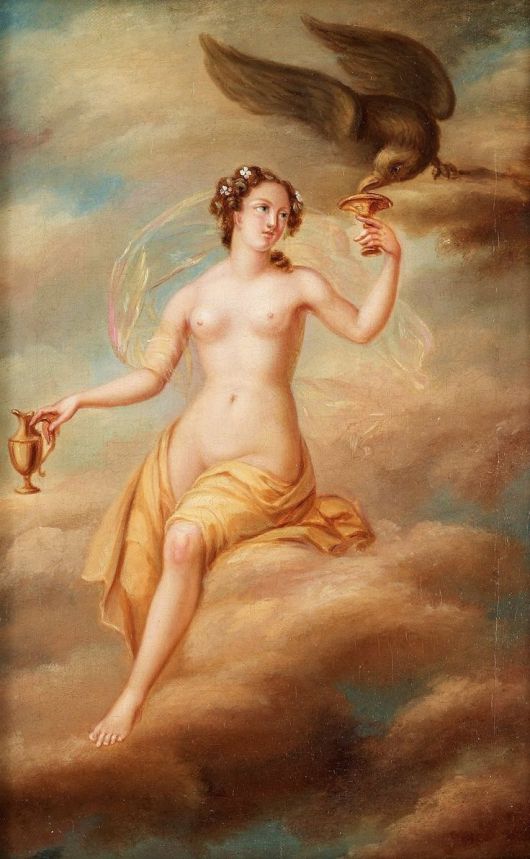 프레드릭 베스틴, '헤베와 제우스의 독수리'