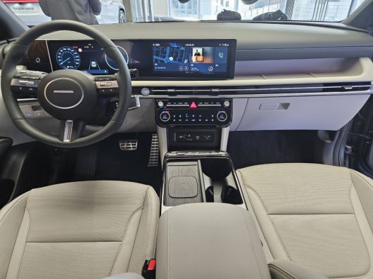 ‘투싼’의 부분변경 모델 ‘더 뉴 투싼’ 실내. 서재근 기자