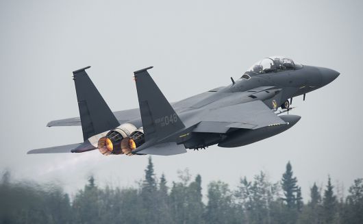 미국 보잉사가 F-15K 성능개량 방식을 전방 동체를 통째로 교체하는 방식으로 추진될 것이라고 전망했다.[보잉 제공]