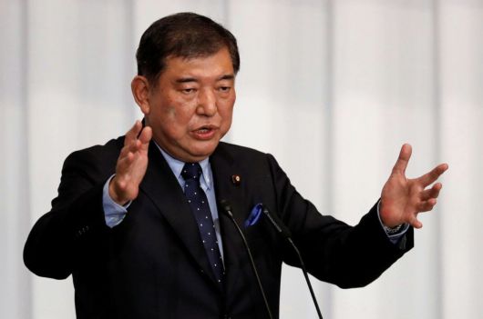 일본의 차기 총리 선호도 1위로 꼽히고 있는 이시바 시게루 자민당 의원 [로이터]