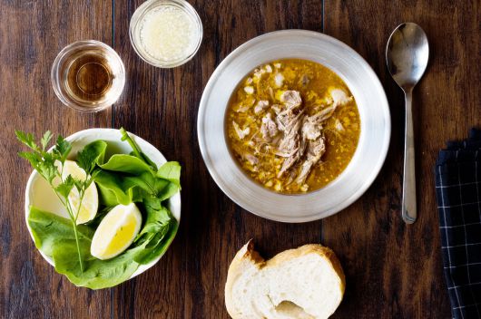 가지안테프의 양고기스프 ‘베이란 초르바스’