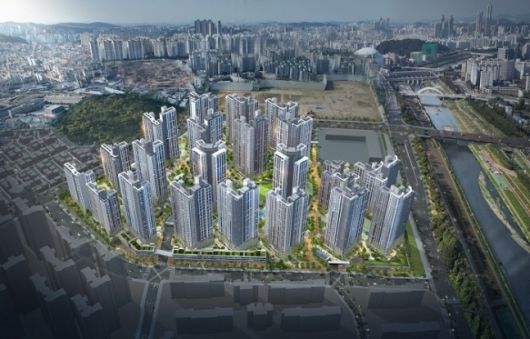 ‘철산자이 더 헤리티지’ 조감도