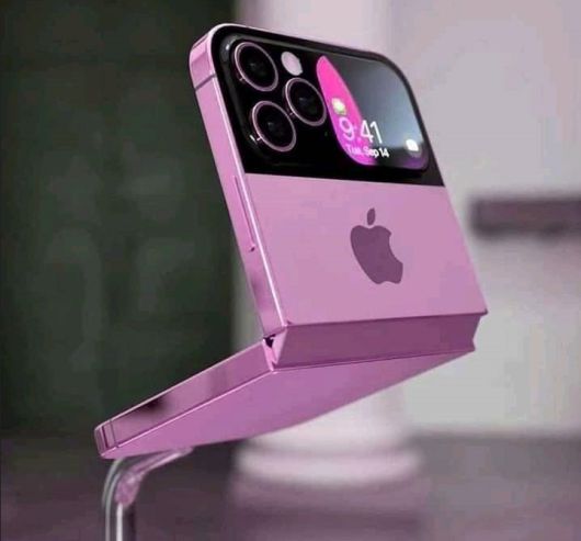 애플 폴더블폰 예상 이미지 [MJ Gadget Philippines 페이스북]