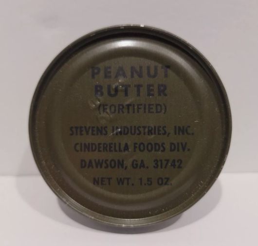 이베이에서 팔고 있는 땅콩버터 전투 식량. [이베이 캡처]