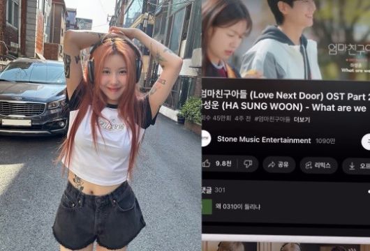 사진=백예린 SNS