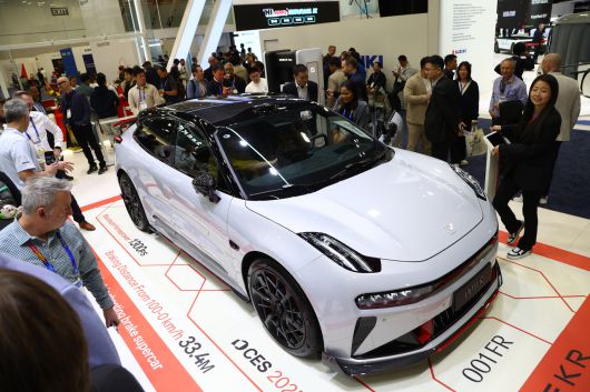 지커가 ‘2025 CES’에서 공개한 고성능 전기차 ‘001 FR’ [UPI]