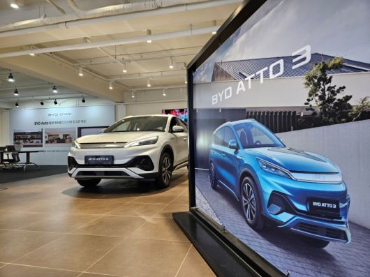 BYD가 국내에서 판매하는 첫 번째 모델 ‘아토 3’ [DT 네트웍스 제공]