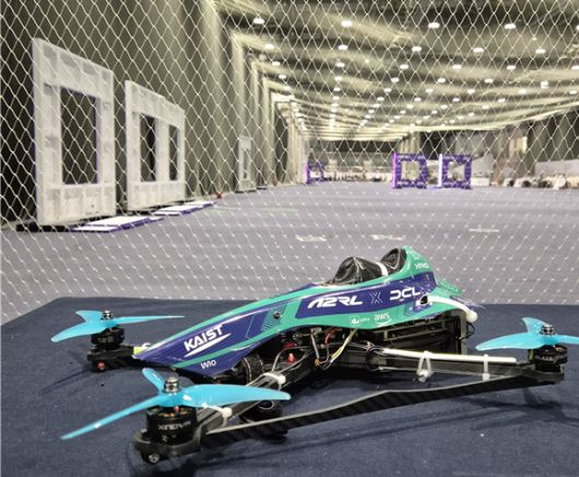 KAIST가 개발한 레이싱 드론.[KAIST 제공]