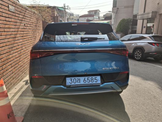 비야디 아토3 후면 [김성우 기자]