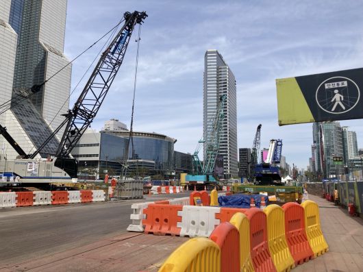 영동대로 지하공간 복합개발 현장. 손인규 기자