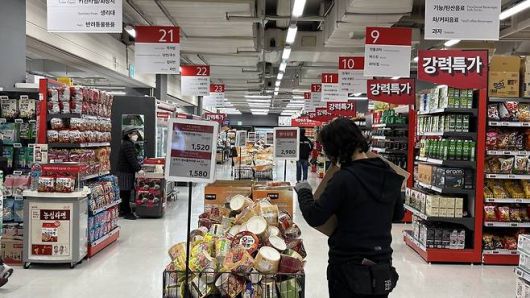한산한 모습의 서울시내 한 대형마트 [헤럴드DB]