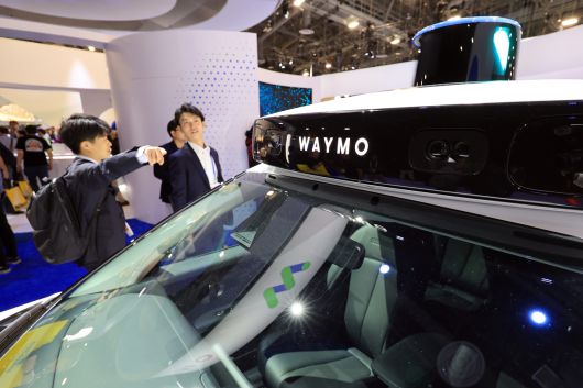구글의 자율주행 택시인 웨이모 드라이버를 탑재한 차량.[연합]