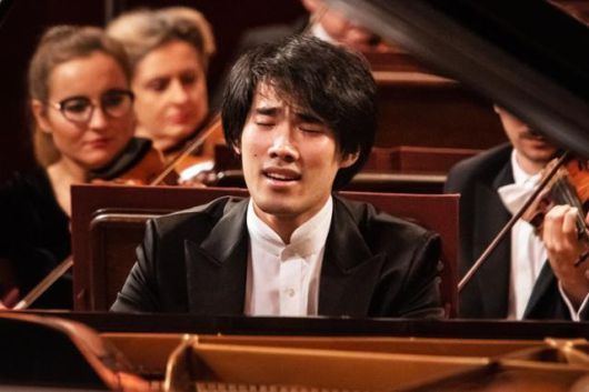 2021년 쇼팽 콩쿠르에서의 브루스 리우 [쇼팽협회 제공]