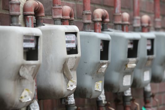 서울 시내 주택가에 설치된 전력량계.[연합]