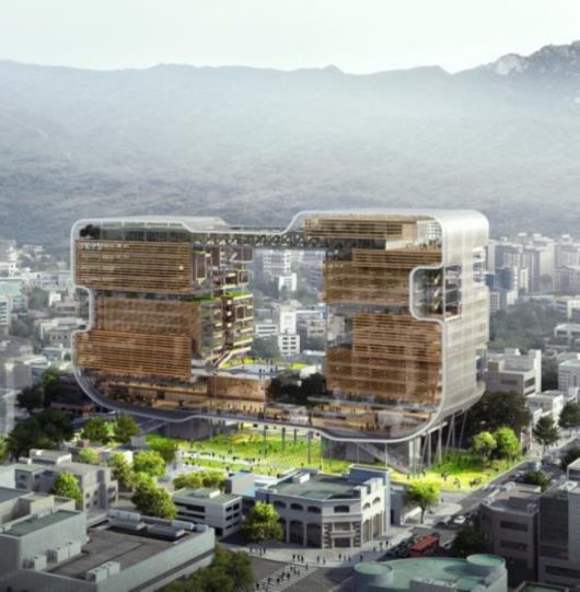 강북구청 신청사 조감도. [서울시]