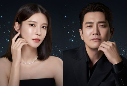 파마리서치 피부 미용 브랜드 ‘리쥬란’ 모델인 배우 차예련과 주상욱. [파마리서치 제공]