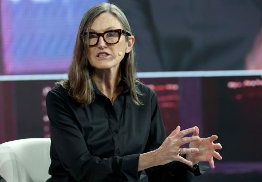 아크인베스트의 최고경영자(CEO) 캐시 우드. [AFP]