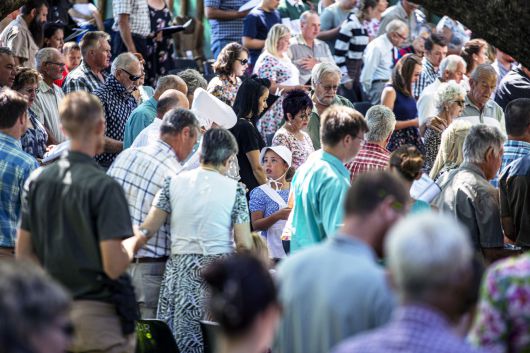 지난 2023년 12월 남아프리카공화국 오라니아에서 수백명의 ‘아프리카너(Africaner)’들이 행사에 참여한 모습. [게티이미지]