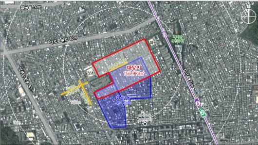 강서구 화곡동 370-37 일대 대상지 위치도. [서울시]