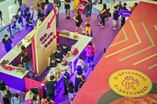 ‘맵’ 말레이시아 팝업스토어 [삼양라운드스퀘어 제공]