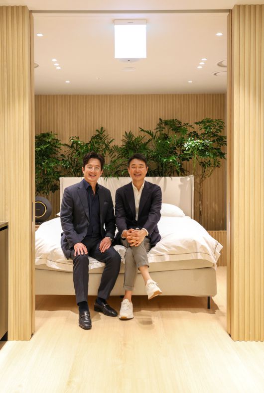 배우 정준호와 김태욱 회장