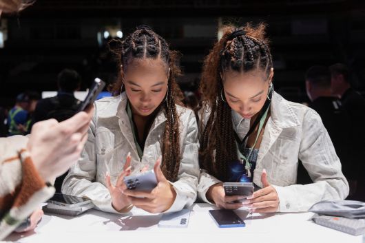 올 1월 미국 캘리포니아주 새너지에서 열린 ‘갤럭시 S25’ 언팩 행사.  [로이터]