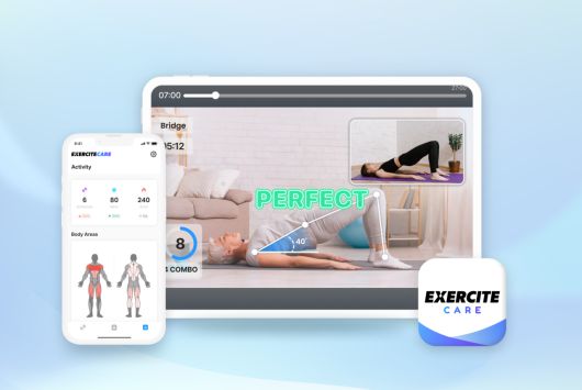 아이픽셀 ‘엑서사이트 케어’ 소개 사진.[아이픽셀 제공]