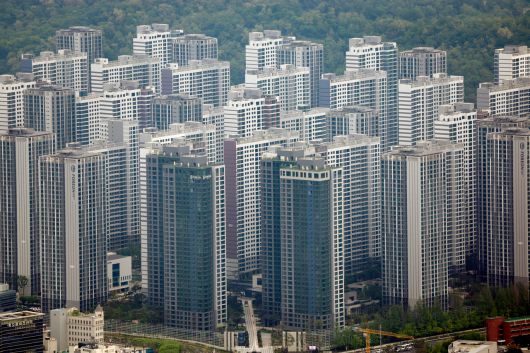 서울 강동구 올림픽파크포레온의 모습. <연합뉴스>