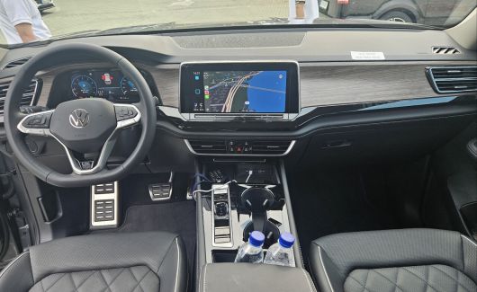 폭스바겐 ‘더 뉴 아틀라스’ 실내. 서재근 기자