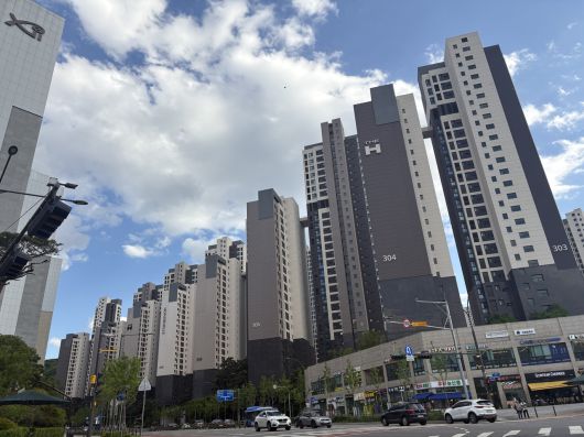 개포동 ‘디에이치아너힐즈’ 단지 모습. [정주원 기자]