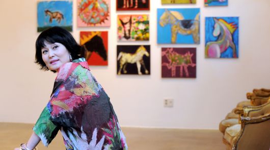 1세대 모델 겸 화가 이희재. [사진=안훈기자/rosedale@] 2010.06.14