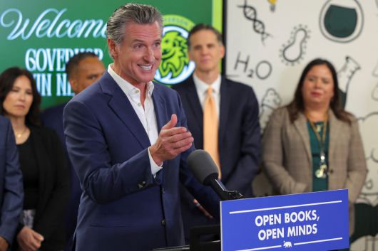 개빈 뉴섬 미 캘리포니아주 주지사. [로이터]