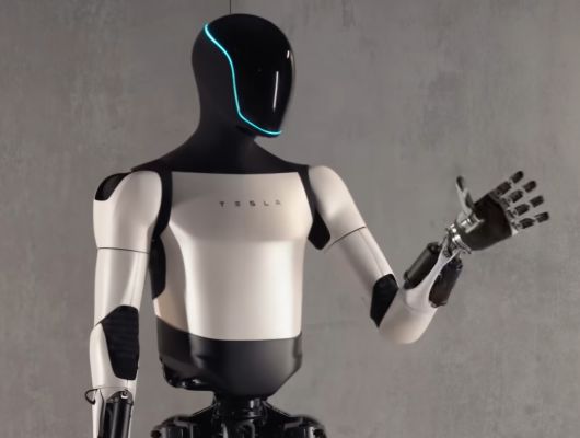 테슬라 휴머노이드 로봇 ‘옵티머스’ [테슬라 유튜브]