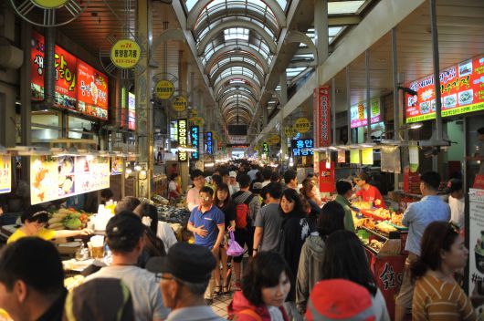 속초관광수산시장.